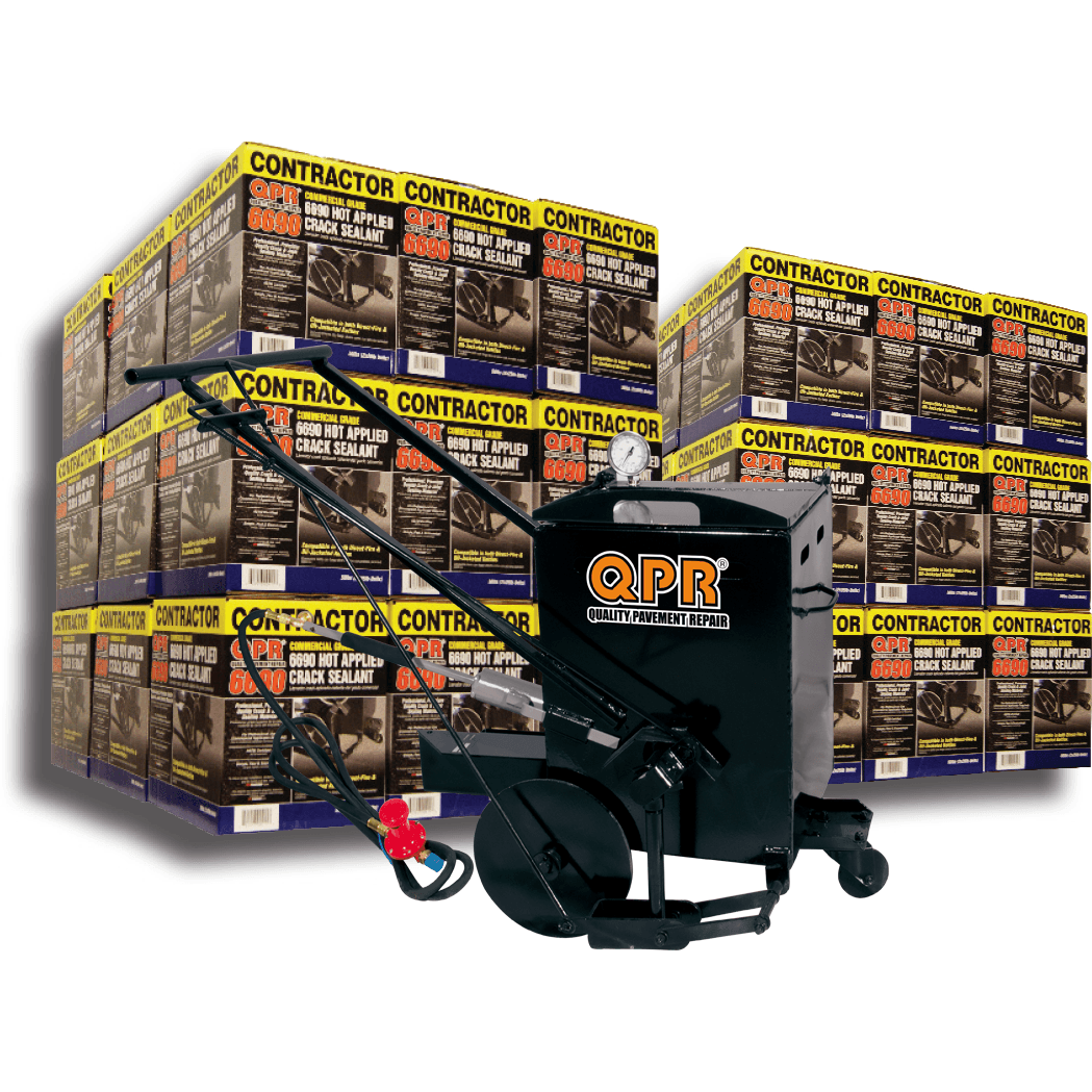 QPR MA10 ALL-IN-ONE CRACK SEAL ASPHALT MELTER - Earthco Projects Store