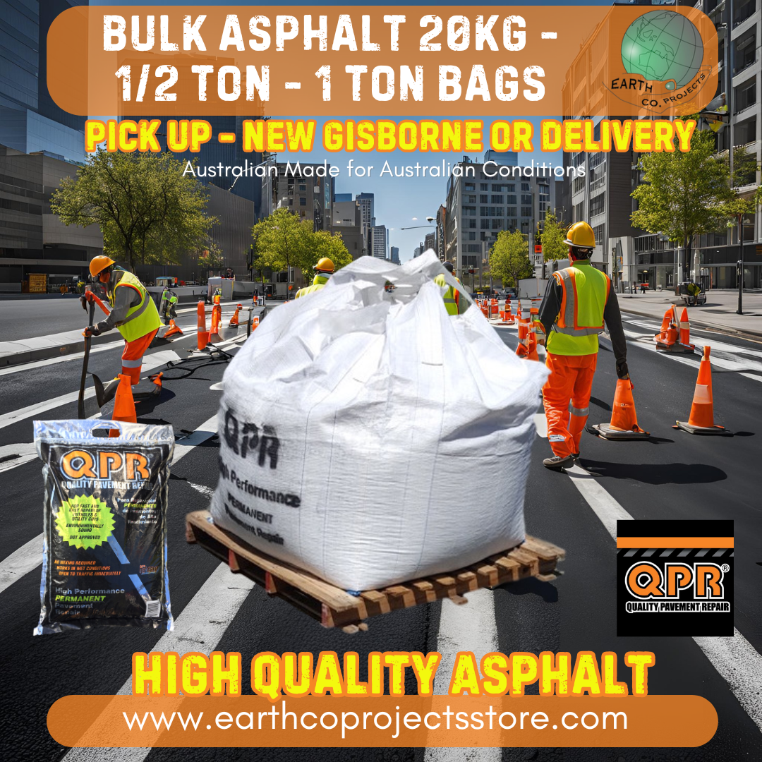 Bulk 1 Ton QPR Bitumen repair Ready to use  | Cold Asphalt