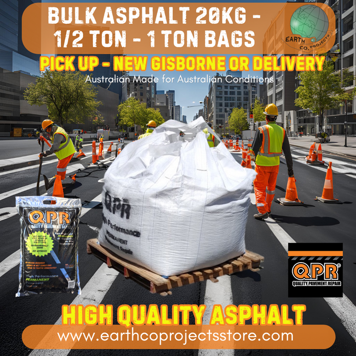 Bulk 1 Ton QPR Bitumen repair Ready to use  | Cold Asphalt