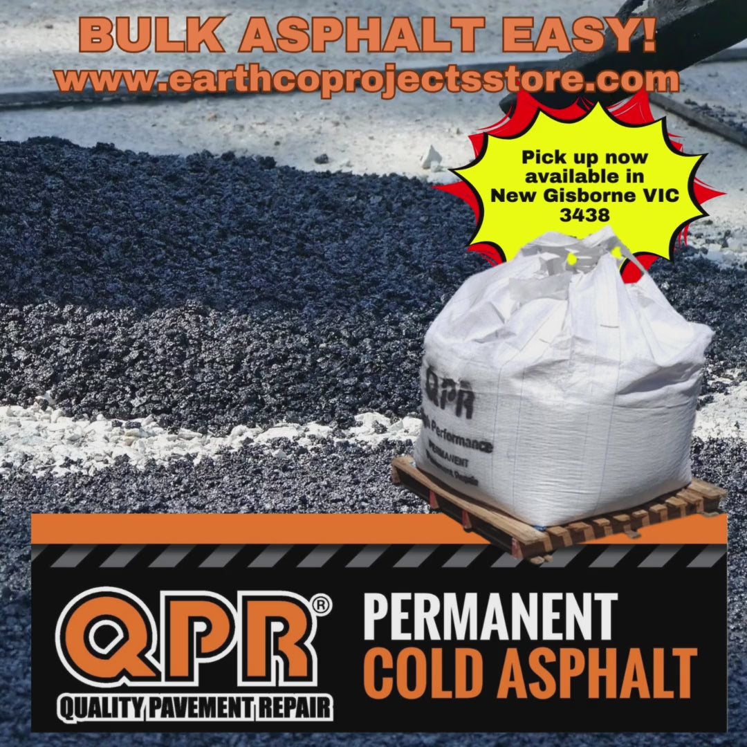 20Kg Bag QPR Asphalt Ready to use  - Cold Asphalt - Aussie made - Delivery included