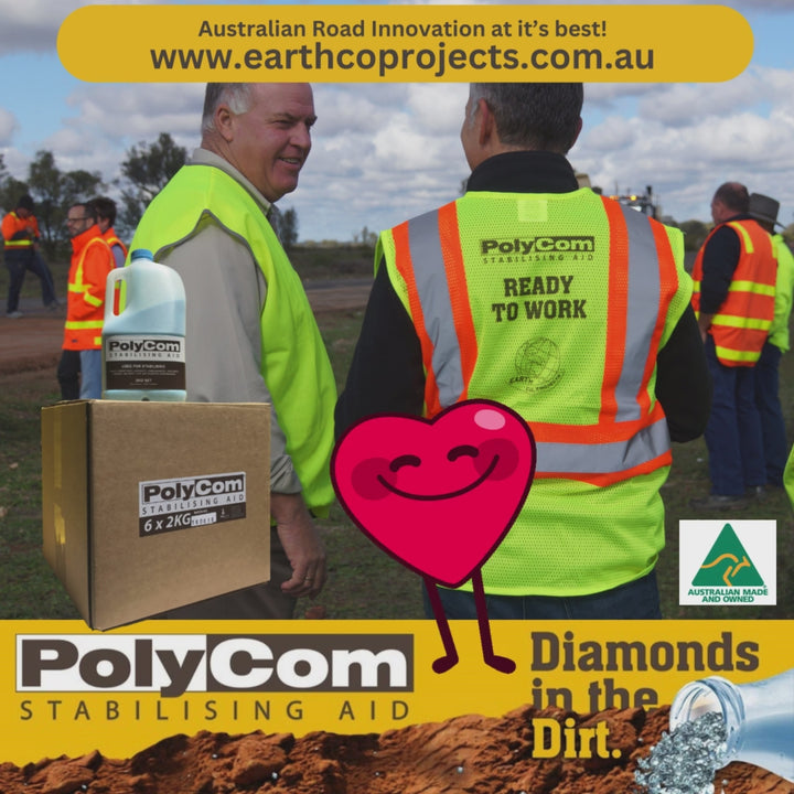 PolyCom Stabilising Aid - Soil Stabilisation - Non Toxic
