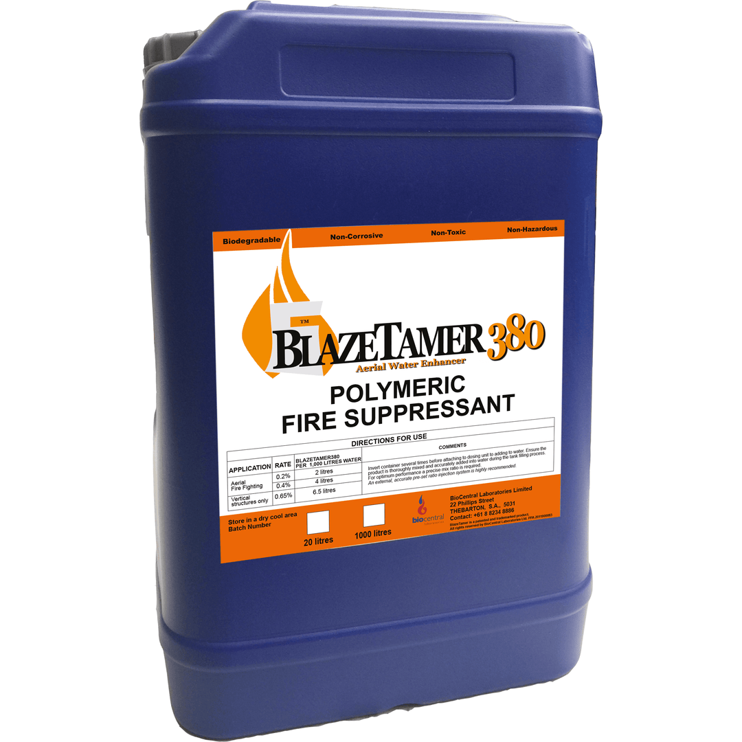BLAZETAMER380™ Water Enhancer for Firefighting 20 Litre Drum - Earthco Projects Store